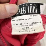 Vintage Byer Too Women's Sleeveless Spaghetti Strap Mini Dress Coral Pink Size 9 Pink Photo 4