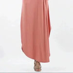 🆕Zenana Ash Rose Crewneck Pocket Maxi Dress XL🆕 Pink Photo 2