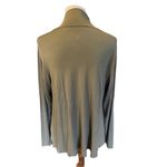 G by Giuliana Women's Turtleneck Fit Flare Tee Long Sleeve Flowy Top Brown Large Brown Photo 2