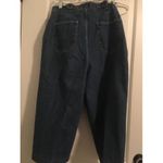 Cherokee  Women's Blue Capri Denim Jeans Zip Button Pockets Size 14 Photo 4