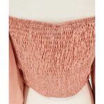 Princess Polly  Estee Cropped Blouse Top | Pink Size 10 | Trendy &‎ Chic Photo 14