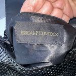 Jessica McClintock Black Mesh Evening Clutch Chain Shoulder Bag Glam Party Photo 5