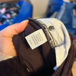 J.JILL DEEP BURGUNDY SLIM CORDUROY PANTS Purple Size 4 Photo 3