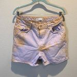 ZARA  Women's Purple and Orange Shorts Photo 0