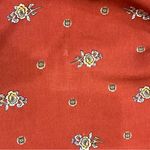 Boutique maxi dress floral size small rust Photo 7