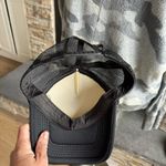 Saucony Black and White Trucker Hat with Mesh Back Photo 4