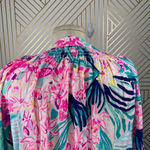 Lilly Pulitzer  Elsa Blouse Via Flora Print‎ Photo 10