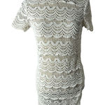 Michael Kors  XXSmall Swimsuit Summer Beach Crochet Dress Cover Up White‎ Layered Photo 0