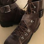 Steve Madden women velvet combat Extreme boots US 6 Photo 7