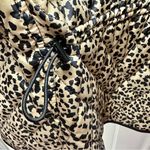 Croft & Barrow Cheetah Leopard Animal Print Zip Up Puffer Vest Size M Photo 4