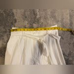 Cabin creek Women's Vintage  White Pleated Shorts Photo 3