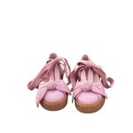 Fenty Puma X Rihanna Pink Bow Gladiator sneaker Sandals Women size 7.5 Photo 2