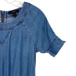 J.Crew Chambray Short Raglan Sleeve Mini Dress Photo 2