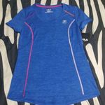 FILA Sport Space Dye Workout Top Tee Shirt Yoga Activewear Athletic Gym Photo 1