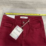 Cello NWT Red Skinny Jeans Shark Bite Frayed Hem Photo 7