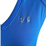 Under Armour -women’s blue heat gear, v neck, short sleeves Photo 2
