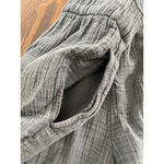 Wonderly  Thick Cotton Gauze Shorts Charcoal Gray XL Pockets Summer Neutral Beach Photo 3