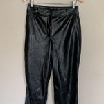 Bailey 44 NWT | Black Vegan Leather Pant High Rise Straight 6 Photo 0