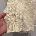 Unionbay VTG  Cream‎ Sweater Loose Knit Boat Neck Off Shoulder Size Large Photo 4
