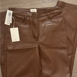 Aritzia Wilfred Melina Leather Pants Photo 1
