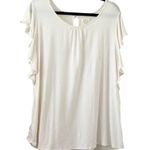 Matilda Jane Adventure Begins Simply Lace Flutter Sleeve Top Photo 2