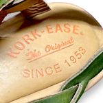 Kork-Ease x Anthropologie 7 Mina Flower Applique Platform Wedge Leather Sandals Photo 3