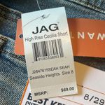 Jag jeans Women’s JAG High Rise Denim Shorts Size 8 Photo 5
