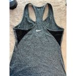 Nike  Women's Gray Racerback Tank Top Standard Dri-FIT Gym Yoga Sleeveles… Photo 5