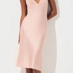 SKIMS Silk Midi Dress Villa XS Photo 0