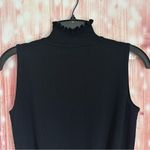 Josephine Chaus  Black Mockneck Sleeveless Sweater Photo 6