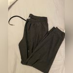 Old Navy Charcoal Grey  Activewear Joggers with Tie Waist size Large Photo 3