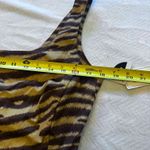 Jones New York NWT 2 PC Tiger Print Trendy Wild Bold Cropped Pants & Top Set Sz8 Photo 7