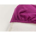 Whistles • Magenta Berry Ruched Neck Blouse Size 2 Photo 35