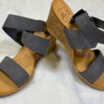Dolce Vita Sandals Womens Size 7 Grey And‎ Cork Wedge Gray Photo 0