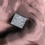 Anthracite Linen Animal Skin Print Crop Blazer Size 10 Brown Photo 4