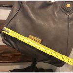 Marc Jacobs Workwear Grey Rolled Top Handles Satchel Crossbody Shoulder Bag Photo 5