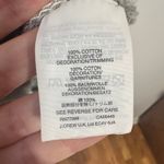 J.Crew Sweatshirt Women L Gray Blue Embellished Flower Appliqué Preppy Casual Size L Photo 5