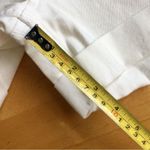 Free Assembly Cuffed, High Rise, Jean Shorts, Ivory, Cream, Ecru, Size 14 Tan Photo 12