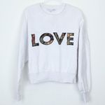 Rebecca Minkoff Tropical Love Patch Sweatshirt Size XL Photo 1