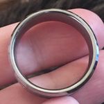 Tungsten 12mm Hanover titanium wedding band Photo 7
