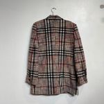 Free People  Checked Plaid Woven Jacket Sz S Photo 9