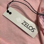 Zelos  womens size small pink long sleeve v-neck t-shirt casual wear new Photo 5