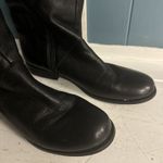 Ciao Bella‎ Black Pebbled Leather Tall Knee Photo 2