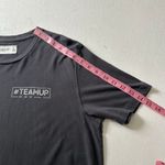 Abercrombie & Fitch #TEAMUP Graphic Tee | Soft Black Cotton T-Shirt | Size L Photo 6
