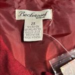 Bechamel Rio Red Floral Paisley Embroidered Shirt Jacket Size 2X Photo 6