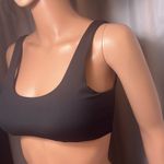 Sports Bra Size M Padding Black Thick Straps Size M Photo 1