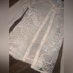 ZARA Nwt crochet floral cream cardigan  boho classic summer coastal casual s $98 Photo 5