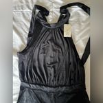 A New Day Black Halter Jumpsuit Photo 2