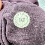 Lululemon Wunder Train High Rise Crop 21'' Women 10 Purple Culf Mesh Scallop Hem Photo 3