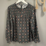 Sonoma floral muslin top Size Large Photo 0